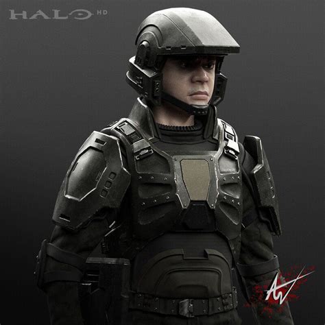 ArtStation - Halo 2 Marine (HD), Abimael Salazar | Halo armor, Halo drawings, Halo cosplay