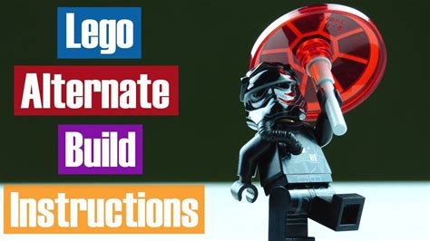 LEGO Star Wars Alternate build instructions TIE Fighter Microfighter (2018) | Victor Loves Toys ...