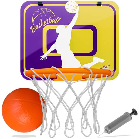 LITTNEO Mini Basketball Hoop for Kids, Mini Basketball Hoop Indoor, Mini Hoop and Mini Ball ...