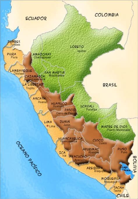 Conoce todos los mapas del Perú | Geografia del peru, Peru mapa, Perú