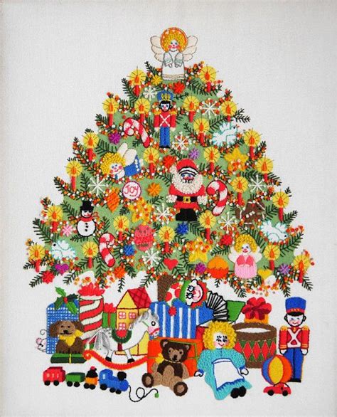 Christmas Crewel Embroidery Patterns | Hand Embroidery