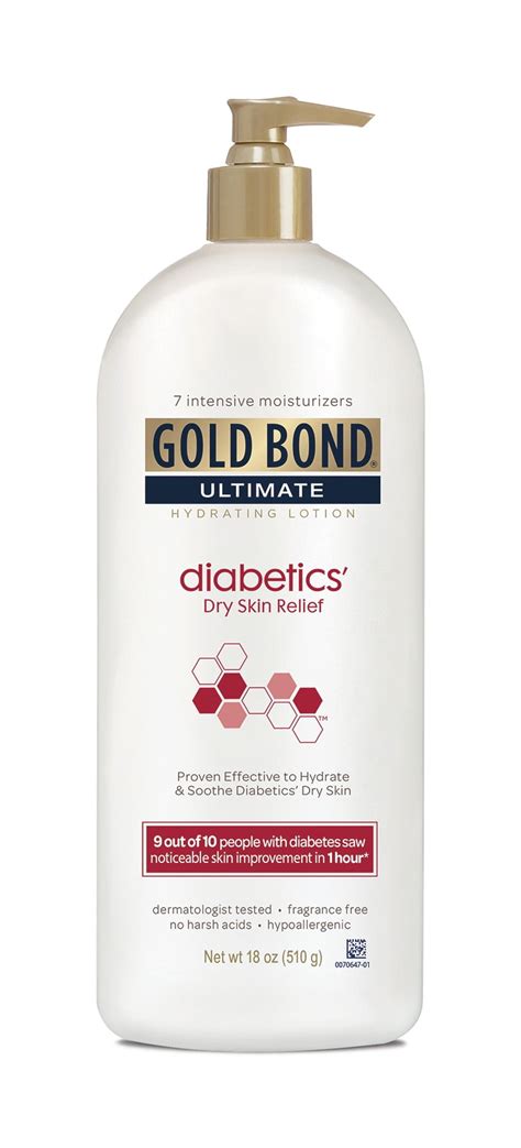 Gold Bond Ultimate Diabetics' Dry Skin Relief Lotion, 18 Oz - Walmart.com