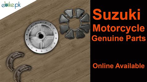 Suzuki Motorcycle / Bike Genuine Parts | ebikeshop.pk | Suzuki motorcycle, Motorcycle bike, Suzuki