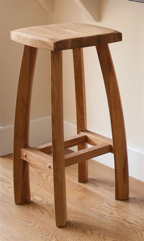 This Oak Barstool looks great in both modern breakfast bars and ...