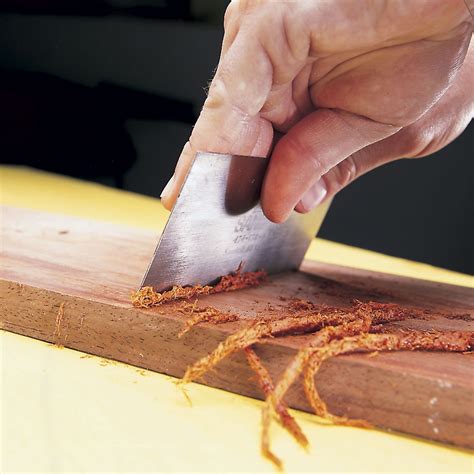 Sharpen and Use a Cabinet Scraper — The Family Handyman