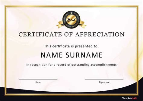 Employee Recognition Certificates Templates Free – Sample.gelorailmu.com