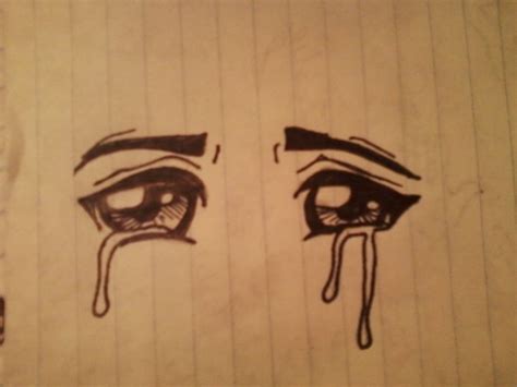 Crying Anime Eyes Drawing ~ Anime Crying Draw Eyes | Bogoruwasute Wallpaper