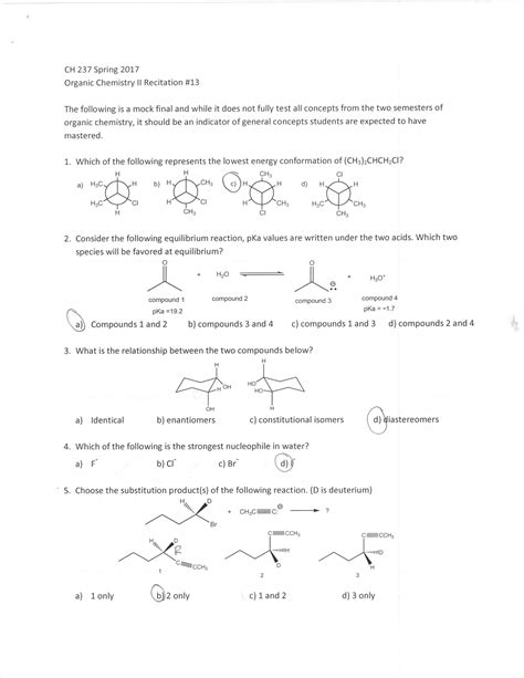 How To Study For Organic Chemistry Acs Exam - Study Poster