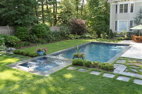 Traditional rectangular pool 2011 NESPA Design Awards- Bronze All American Custom Pools www ...