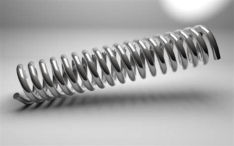 Free Images : black and white, spiral, steel, spring, metal, industrial, background, flexibility ...