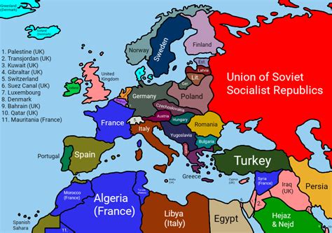 Map of Europe in 1925 (Interwar Period) by IndoMalayan on DeviantArt