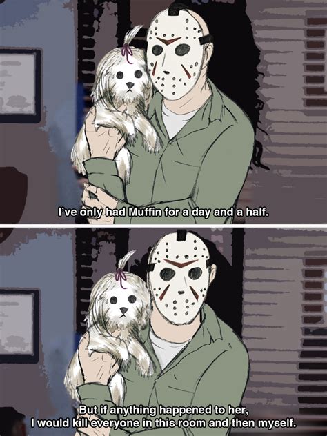 Jason and Muffin [Meme] by ZerachielAmora on DeviantArt