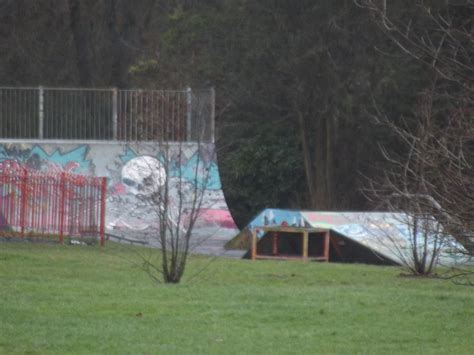 Cotteridge Park in the rain - playground - skate ramps | Flickr