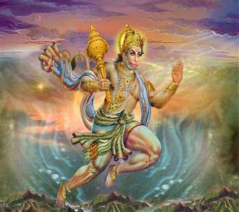 Flying Hanuman Images