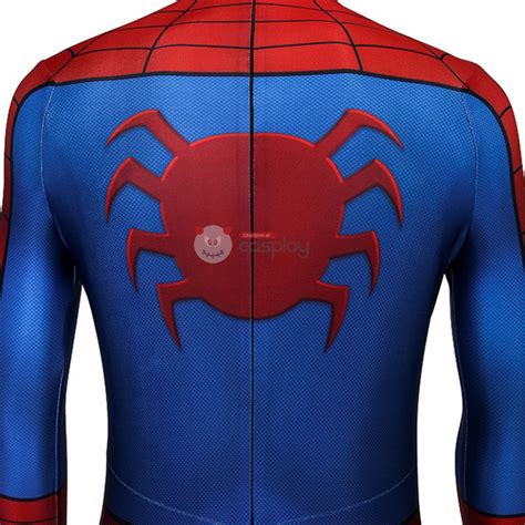 Spiderman Costume Spiderman PS4 Game Cosplay Costume - CCosplay.com