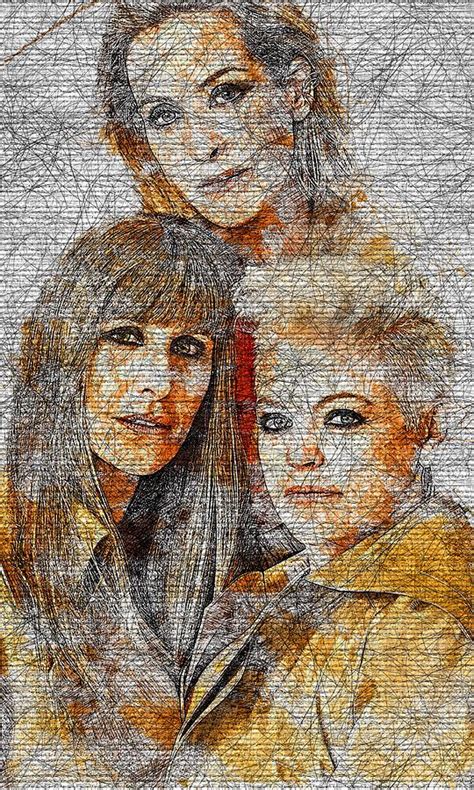 The Chicks The Dixie Chicks Natalie Maines Martie Maguire Emily Strayer Digital Art by Streich ...