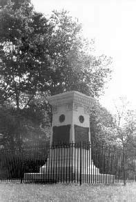 Braddock's Grave - Fort Necessity National Battlefield (U.S. National Park Service)