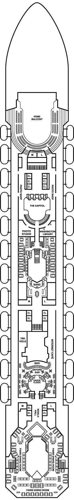 Carnival Triumph Deck Plan