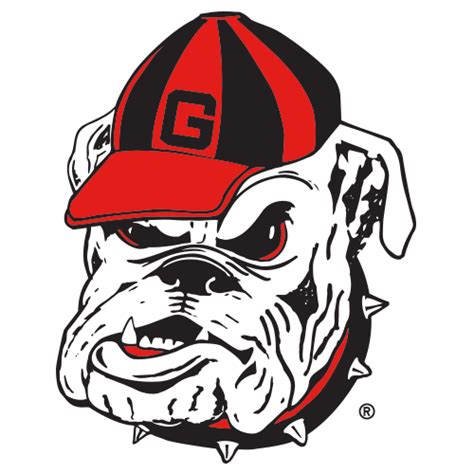 logo_-University-of-Georgia-Bulldogs-Bulldog-Head-With-Hat - Fanapeel