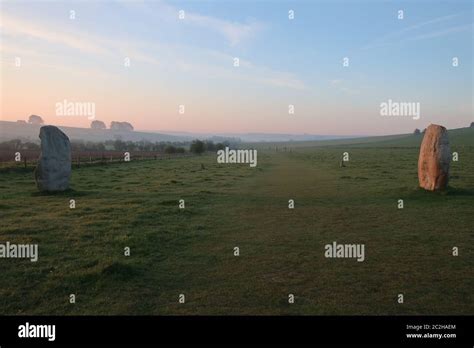 Avebury stone circle summer solstice. Wiltshire. England. UK Stock Photo - Alamy