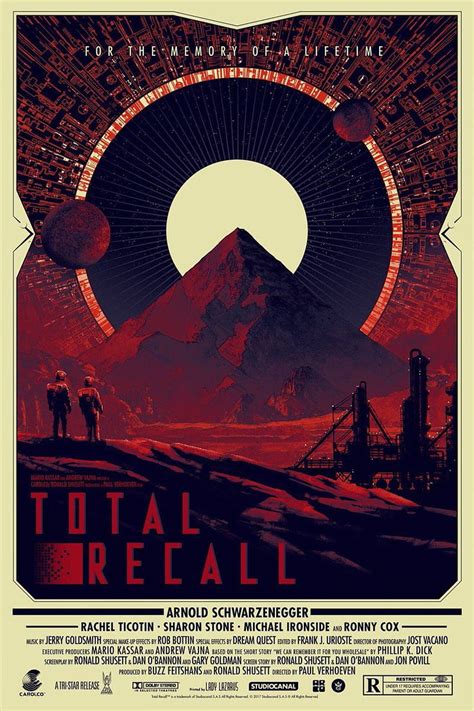 Free download | Total Recall poster by Matt Ferguson []. Alternative movie posters, Movie ...