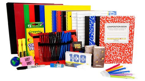 Secondary School Essentials Back to School Kit - School Supplies Bundle ...