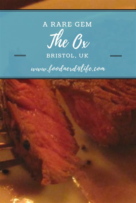 Review of The Ox restaurant, Bristol, UK. Fancy Restaurant, Restaurant Review, Bristol ...