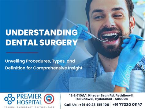 Dental Surgery: Procedures, Types, Insight - Premier Hospital