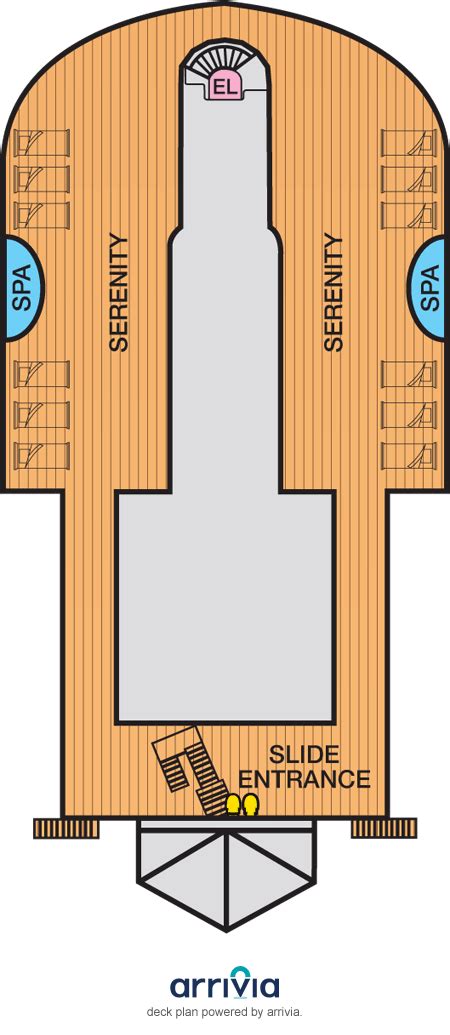 Carnival Dream Deck Plans - Carnival Cruises Carnival Dream Deck Layout on CruiseCheap.com