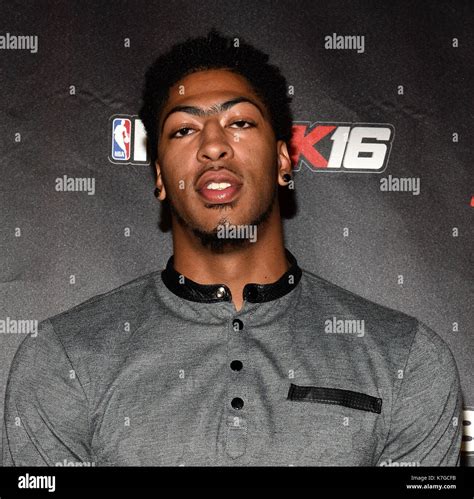 NEW YORK, NY - SEPTEMBER 22: Basketball Player Anthony Davis attends ...