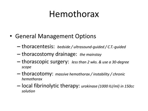 PNEUMOTHORAX AND HEMOTHORAX - ppt download