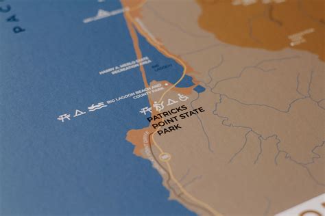 Redwood Forest Map on Behance