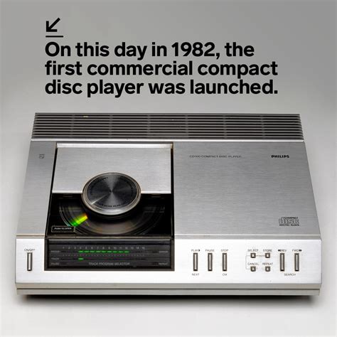 WIRED on Twitter: "On this day in 1982, the first commercial compact ...