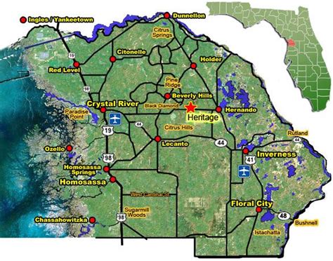 Citrus County Map - Share Map