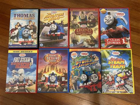 As promised, here’s my entire UK Thomas DVD collection as of March 2019. Had to put Lost ...