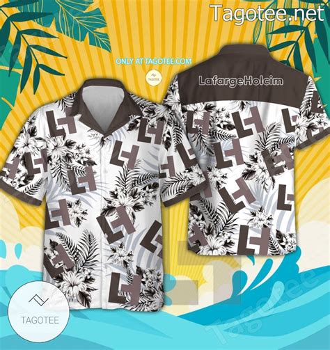 LafargeHolcim Logo Hawaiian Shirt And Shorts - BiShop - Tagotee