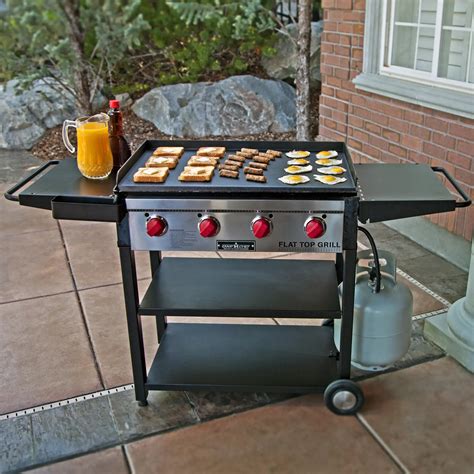 Camp Chef 600 Square Inch Outdoor Propane Gas Flat Top Grill and Griddle 600 33246212630 | eBay