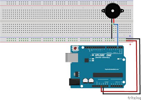 Buzzer Circuit Diagram Arduino