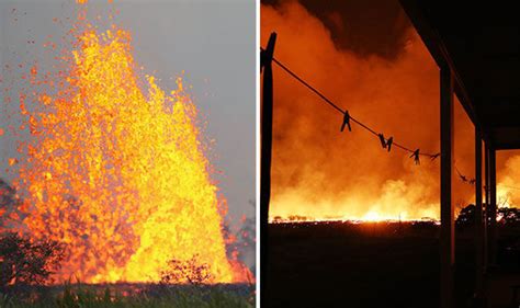 Hawaii volcano eruption webcam LIVE: Kilauea causes HUGE destruction ...