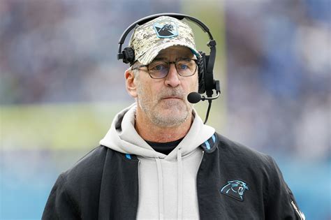 Panthers Head Coach Frank Reich Fired After 1-10 Start and Another Loss ...