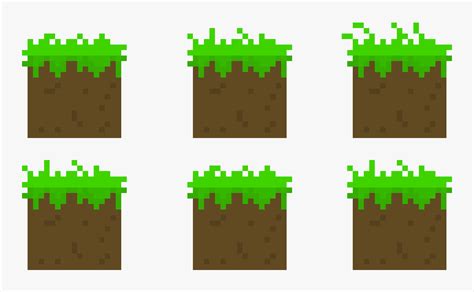 Animated Grass Pixel Art, HD Png Download - kindpng