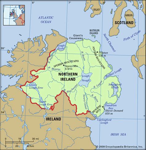 Northern Ireland | History, Population, Flag, Map, Capital, & Facts | Britannica