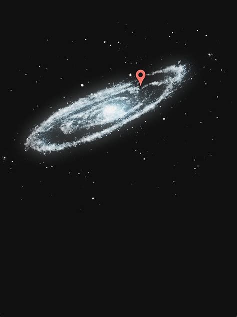 "You Are Here - Milky way" T-shirt for Sale by xellos92 | Redbubble | milky t-shirts - way t ...