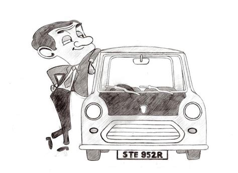 Mr Bean Cartoon by PencilDoodle on DeviantArt