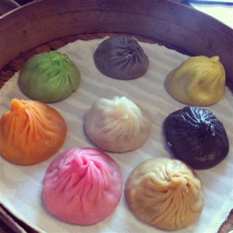 Flavored xiao long bao from singapore | Food, Cooking recipes, Food art