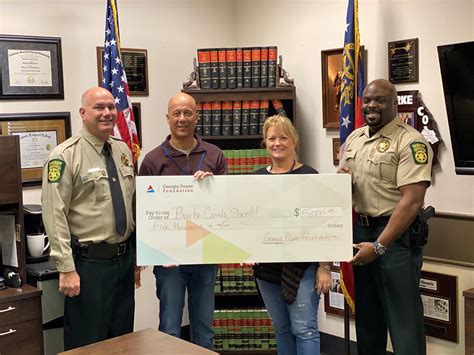 Burke County Sheriff's Office receives $5,000 grant - WFXG