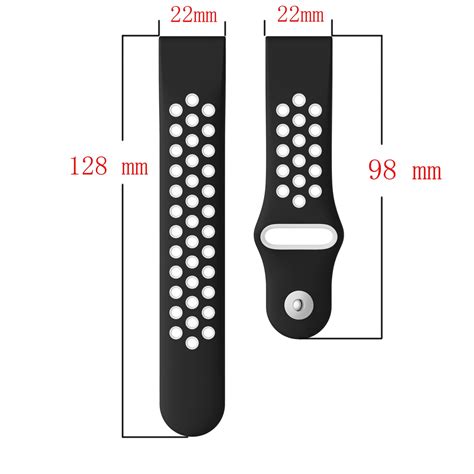 SUNSKY - สำหรับ Garmin Instinct Crossover Solar 22mm Sports Breathable Silicone Watch Band (สี ...