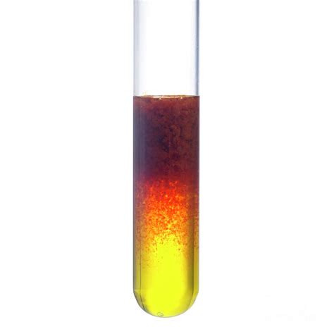 Iron (iii) Hydroxide Precipitation Photograph by Science Photo Library - Pixels