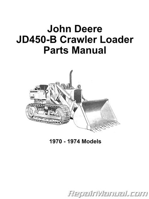 John Deere 450-B Crawler Loader Parts Manual, 46% OFF