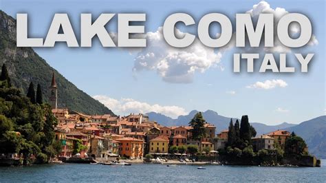 Lake Como in Lombardy, Italy's Natural Beauty - YouTube